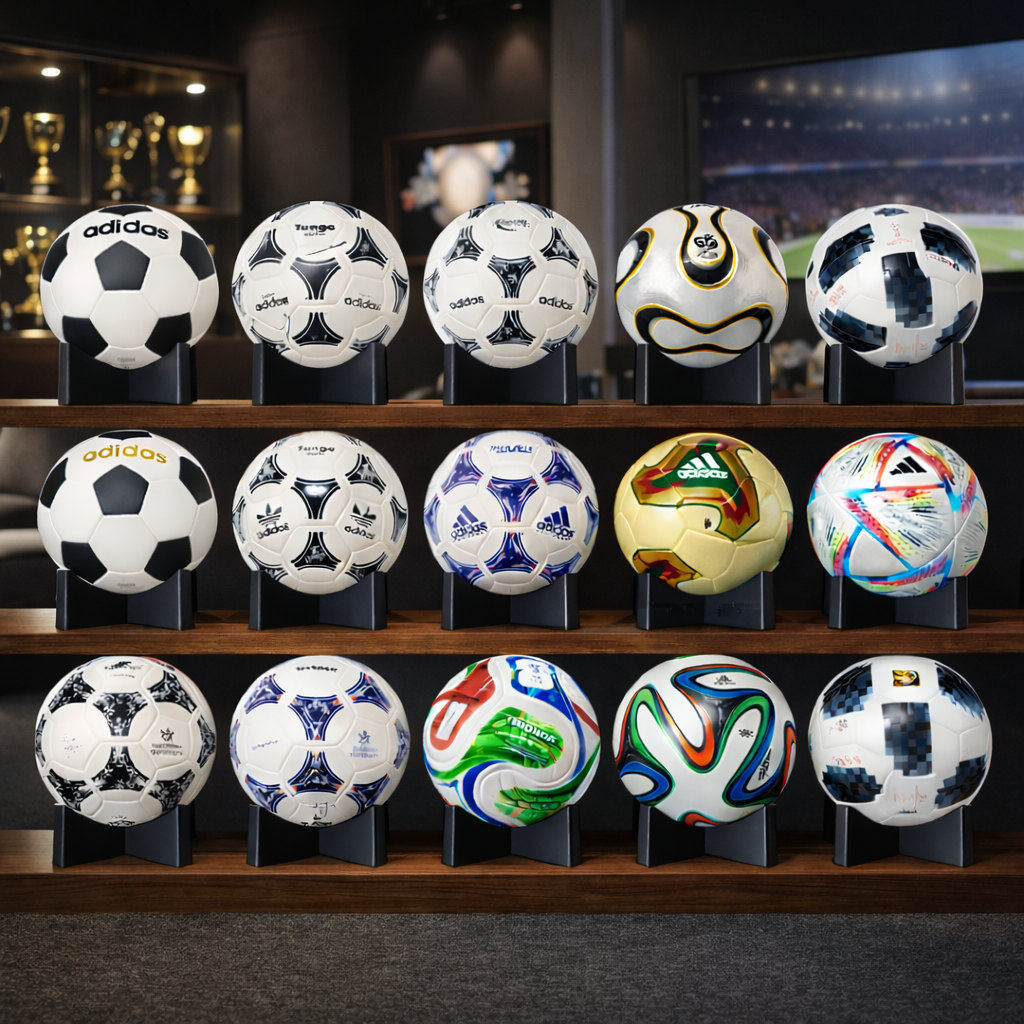 Kit de Minibolas Históricas da Copa do Mundo PRIMEIRA LINHA