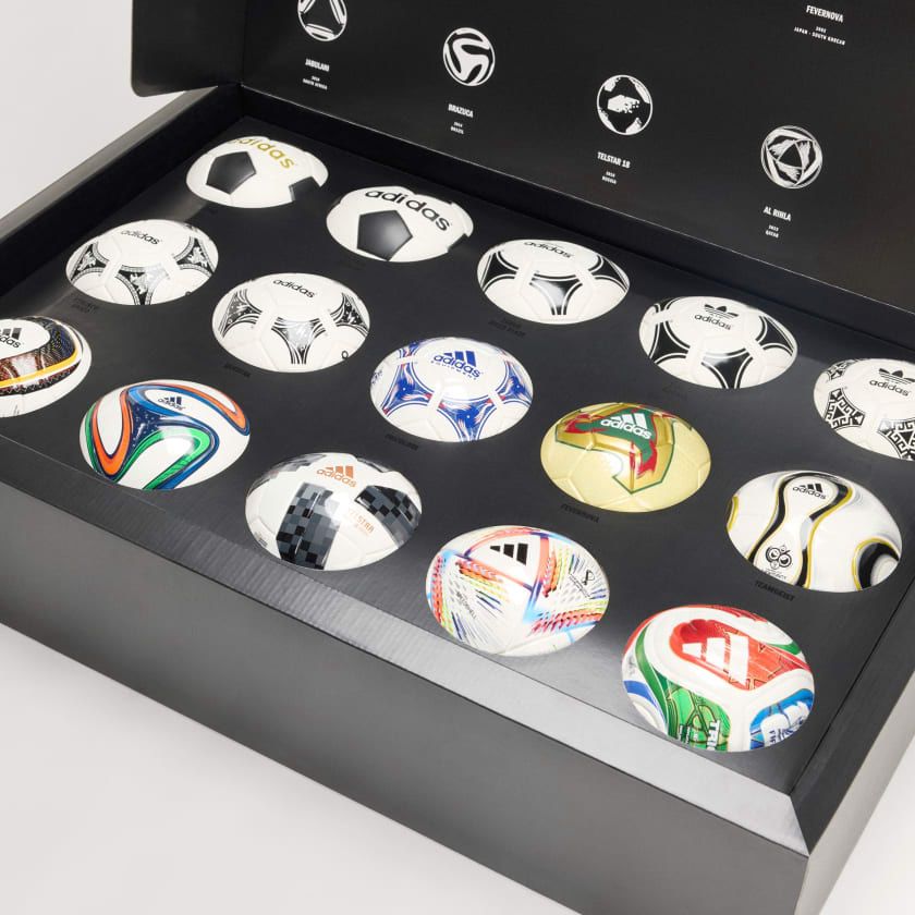 Kit de Minibolas Históricas da Copa do Mundo PRIMEIRA LINHA